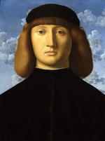 欧洲12-19世纪油画三_CATENA, Vincenzo - Portrait of a Young Man